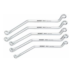 HAZET Brems-Entlüftungsschlüssel-Satz 4968/5 Außen-Sechskant Profil 7 - 11 Anzahl Werkzeuge: 5
