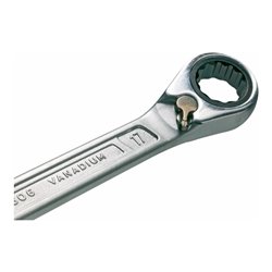 Knarrenringmaulschlüsselsatz 606N/6 6-tlg.SW 8-19mm abgew.HAZET