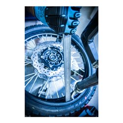 HAZET Reifen- und Montagehebel 650-20 l: 500 mm Fahrwerk