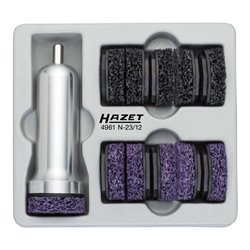 HAZET Radnabenschleifer-Satz Nkw, 12teilig 4961N-23/12 Anzahl Werkzeuge: 12
