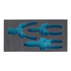 HAZET 2K-Weichschaum-Einlage 163-227L