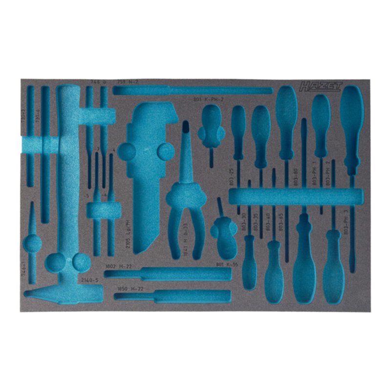 HAZET 2K-Weichschaum-Einlage 163-120L