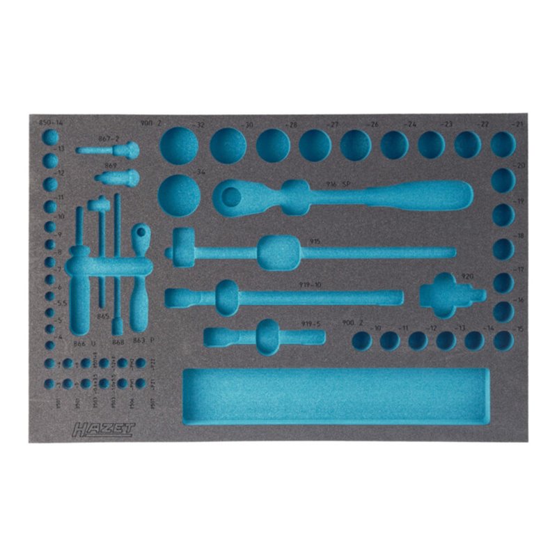 HAZET 2K-Weichschaum-Einlage 163-118L