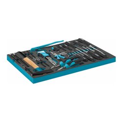 HAZET Universal-Satz 163-120/24 Kreuzschlitz Profil PH, Schlitz Profil, Innen-Sechskant Profil Anzahl Werkzeuge: 24