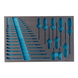 HAZET 2K-Weichschaum-Einlage 163-58L