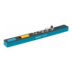 HAZET Steckschlüssel-Satz 163-131/8 Vierkant hohl 6,3 mm (1/4 Zoll), Vierkant hohl 10 mm (3/8 Zoll), Vierkant hohl 12,5 mm (1/2 