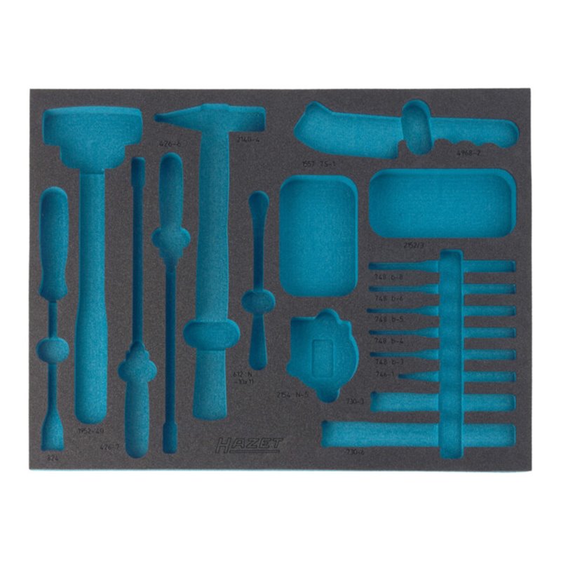 HAZET 2K-Weichschaum-Einlage 163-143L