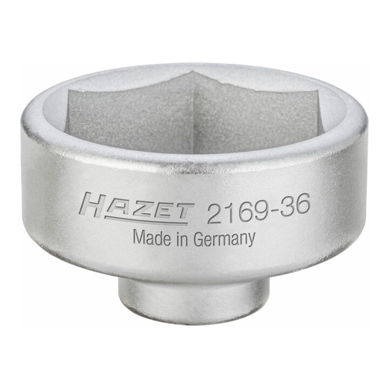 HAZET Ölfilter-Schlüssel 2169-36 Vierkant hohl 10 mm (3/8 Zoll) Außen-Sechskant Profil