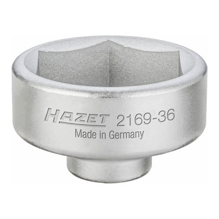 HAZET Ölfilter-Schlüssel 2169-36 Vierkant hohl 10 mm (3/8 Zoll) Außen-Sechskant Profil