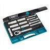 HAZET Stoßdämpfer-Werkzeug-Satz 4910/13 Vierkant hohl 12,5 mm (1/2 Zoll) Innen TX Profil, Innen-Sechskant Profil, Zapfenprofil h