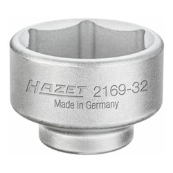 HAZET Ölfilter-Schlüssel 2169-32 Vierkant hohl 10 mm (3/8 Zoll) Außen-Sechskant Profil