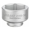 HAZET Ölfilter-Schlüssel 2169-32 Vierkant hohl 10 mm (3/8 Zoll) Außen-Sechskant Profil