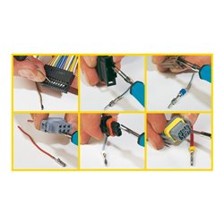 HAZET SYSTEM-KABEL-Entriegeler-Sortiment 4670-6/9 Anzahl Werkzeuge: 9