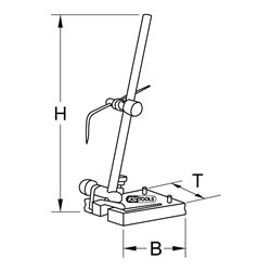 KS Tools Mechaniker-Höhenreißer