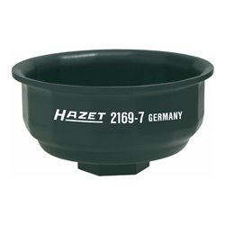 HAZET Ölfilter-Schlüssel 2169-7 Vierkant hohl 12,5 mm (1/2 Zoll) Außen-14-kant Profil