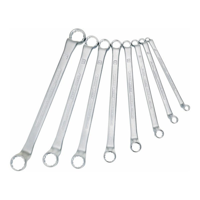 Doppelringschlüsselsatz 630/8 8-tlg.SW 6-22mm tief gekr.HAZET