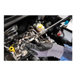 HAZET Zündkerzen-Steckschlüssel-Einsatz 880MGT-18 Vierkant hohl 10 mm (3/8 Zoll) Außen-Sechskant Profil 18