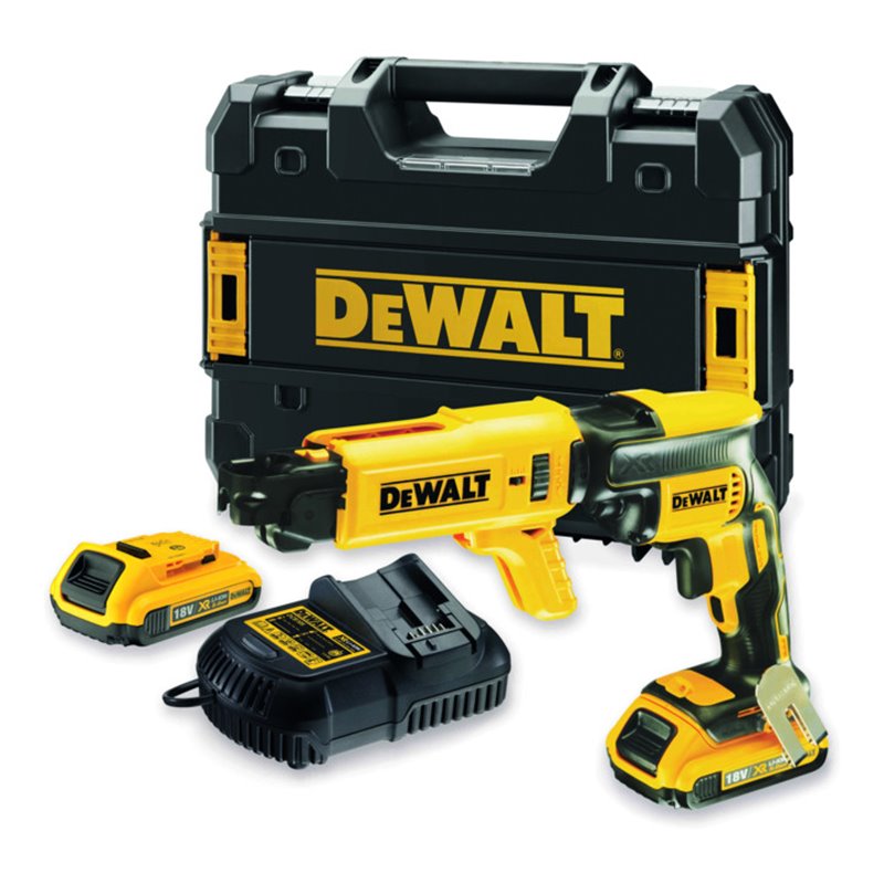 DEWALT Akku-Schnellbauschrauber-Set 18V / 2,0Ah DCF620D2K-QW