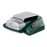 Metabo Akku-Power-Adapter PA 14.4-18 LED-USB mit 12 V-Anschluss und LED-Licht Karton