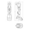 Metabo Akku-Multitool MT 18 LTX Compact metaBOX 145 L 18V 2x2Ah Li-Power + ASC 55