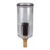 Riegler Polycarbonatbehälter, inkl. O-Ring, vollautom. Ablassventil, BG 3