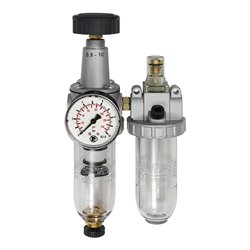 Riegler Wartungseinheit 2-tlg. »Standard«, mit PC-Behälter, BG 2, G 3/8