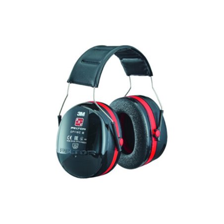 3M Gehörschutz Optime lll Kapseln schwarz/rot