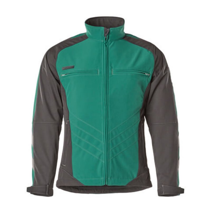 Mascot Dresden Soft Shell Jacke Größe 4XL, grün/schwarz