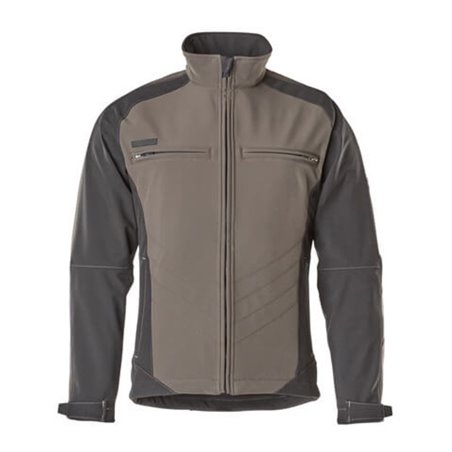 Mascot Dresden Soft Shell Jacke Größe 4XL, dunkelanthrazit/schwarz