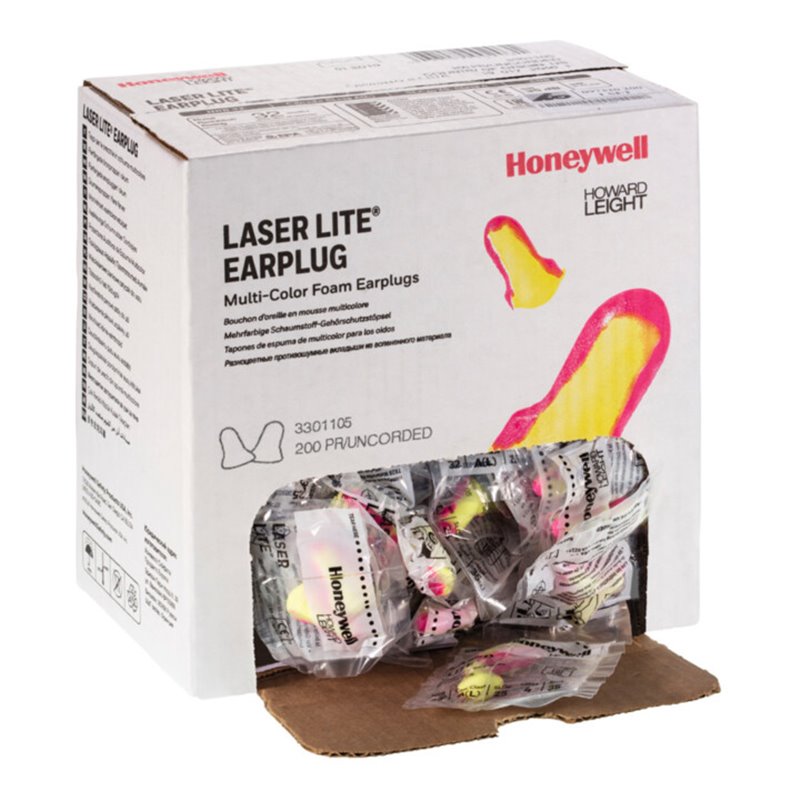 Howard LEIGHT Gehörschutzstöpsel-Set, 200 Paar LASER LITE, Typ: 200