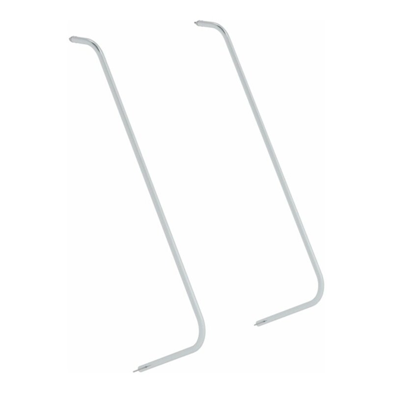 MUNK Handlauf am Aufstieg Podestleiter beidseitig begehbar 7-8 Stufen