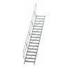 MUNK Aluminium-Treppe Stufen 45° 17 Stufen