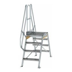 MUNK Aluminium-Überstiege 60° 4 Stufen