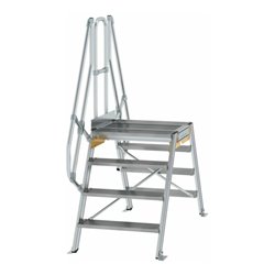 MUNK Aluminium-Überstiege 60° 4 Stufen