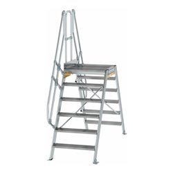 MUNK Aluminium-Überstiege 60° 6 Stufen