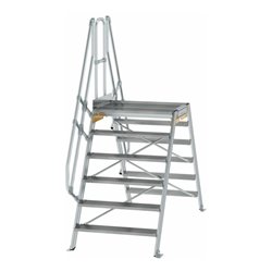 MUNK Aluminium-Überstiege 60° 6 Stufen