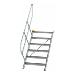 MUNK Aluminium-Treppe Stufen 45° 6 Stufen