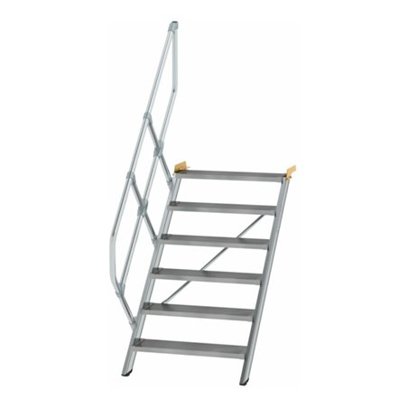 MUNK Aluminium-Treppe Stufen 45° 6 Stufen