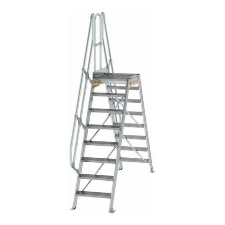 MUNK Aluminium-Überstiege 60° 8 Stufen