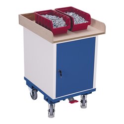 VARIOfit Flügeltürschrank mit 1 Ladefläche