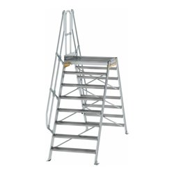 MUNK Aluminium-Überstiege 60° 8 Stufen