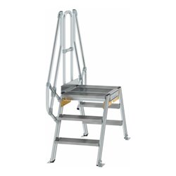 MUNK Aluminium-Überstiege 60° 3 Stufen