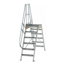 MUNK Aluminium-Überstiege 60° 6 Stufen