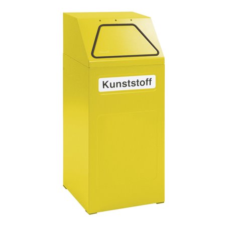 Stumpf Sortsystem 65, RAL 1003/1003, verzinkter Innenbehälter, 65 Liter