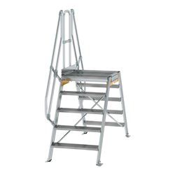 MUNK Aluminium-Überstiege 60° 5 Stufen