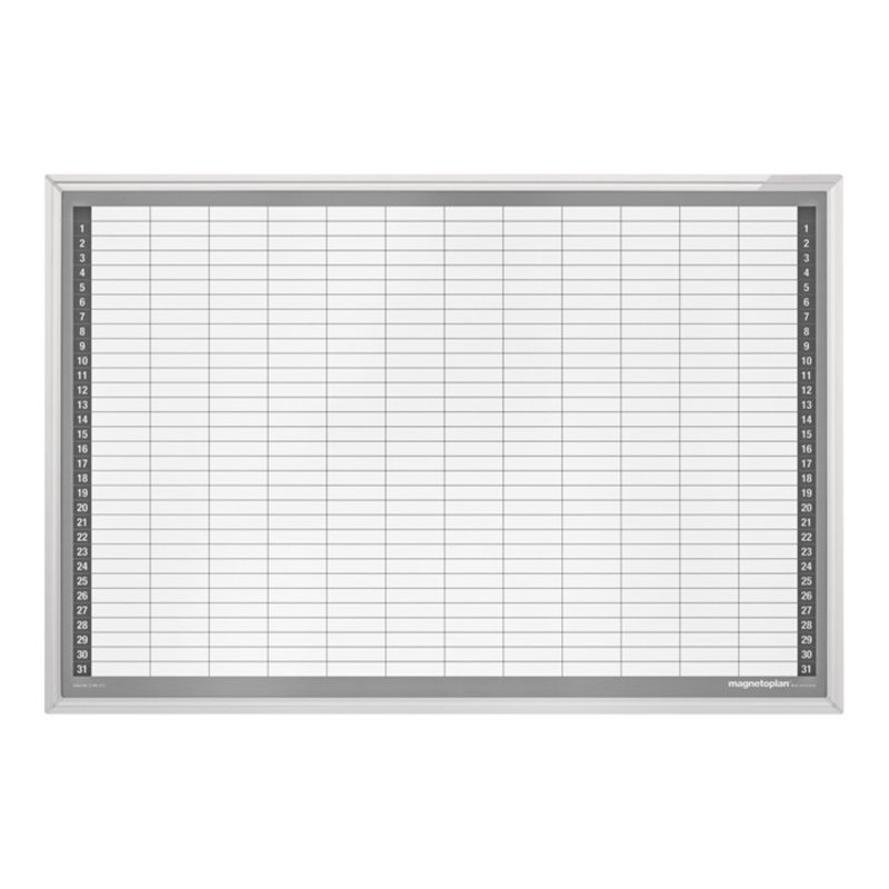 Magnetoplan Monatsplaner CC, 920 x 625 mm, 12 x 31