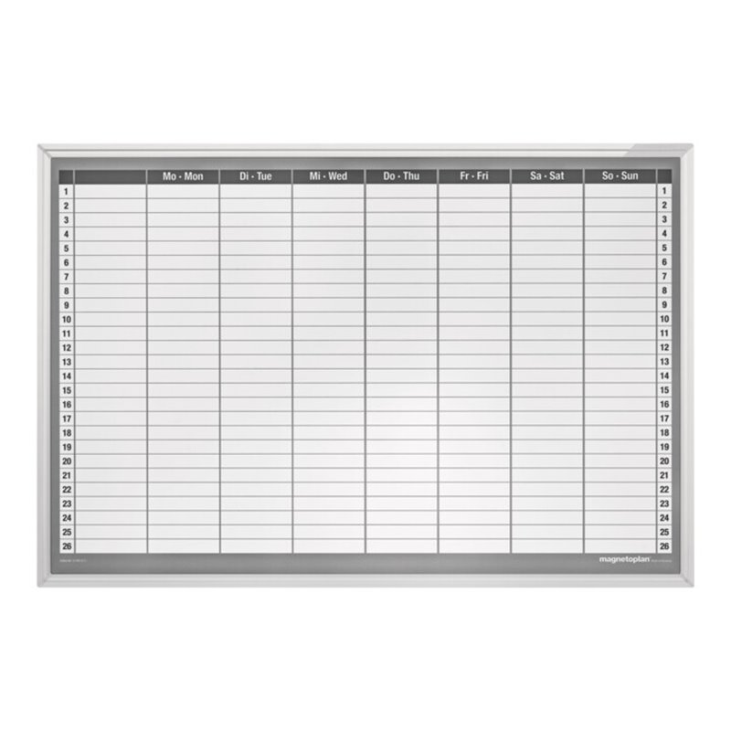 Magnetoplan Wochenplaner CC, 900 x 600 mm, Deutsch