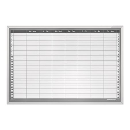 Magnetoplan Wochenplaner CC, 900 x 600 mm, Deutsch