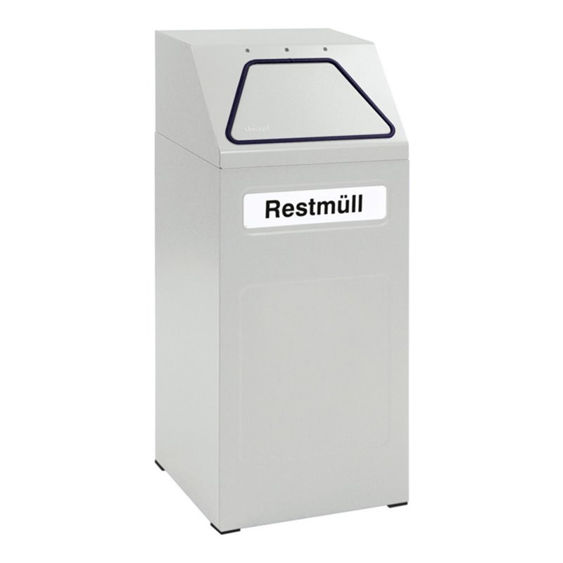 Stumpf Sortsystem 65, RAL 7035/7035, verzinkter Innenbehälter, 65 Liter