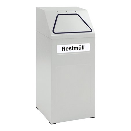 Stumpf Sortsystem 65, RAL 7035/7035, verzinkter Innenbehälter, 65 Liter